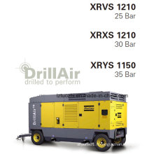 1140cfm 35bar Atlas Copco Compresseur à air à vis portable pour l&#39;exploitation minière